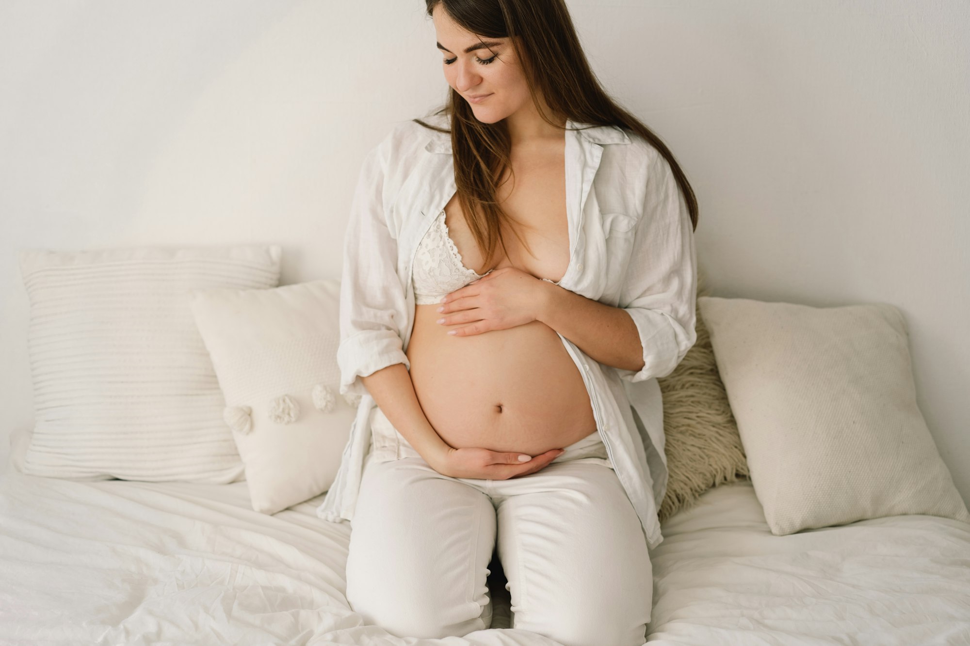 fertilitetsbehandlingar, en gravid kvinna