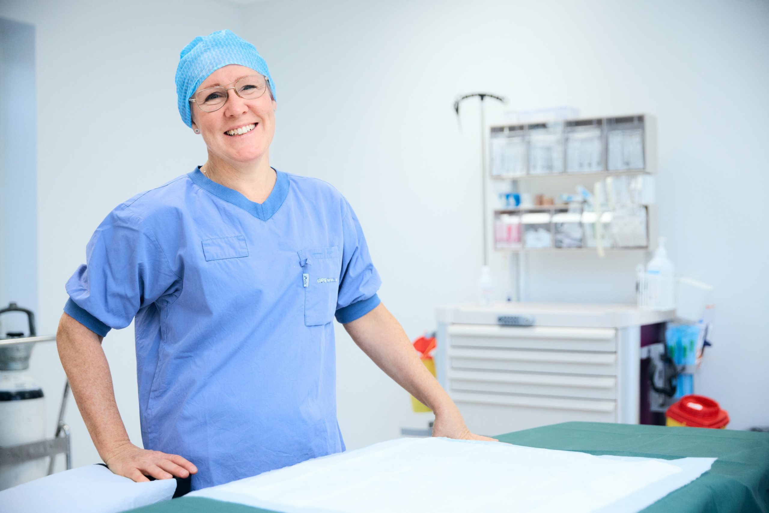 operation personal på Urogyn